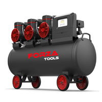 Forza 100L 3x900W Oil Free Air Compressor FT2700100