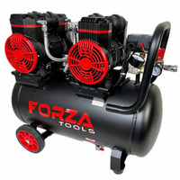 Forza 2x 1450W 50L Oil Free Air Compressor