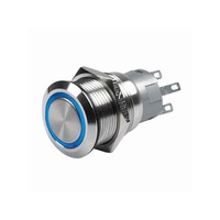 CZone PUSH BUTTON ON/OFF LATCHING 3.3V BLU LED