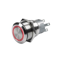 CZone PUSH BUTTON ON/OFF LATCHING 3.3V RED LED