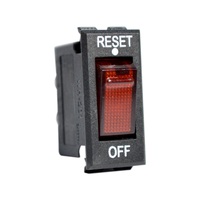 Enerdrive DC Switch Breaker - 16A 12v/24v RED