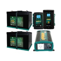 Enerdrive 2x 100Ah eLITE Bundle inc DC40, AC40 & 1000W