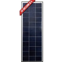 Enerdrive Solar Panel - 120w Poly SLIM Black Frame