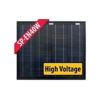 Enerdrive Solar Panel - 40w 24v Black Frame