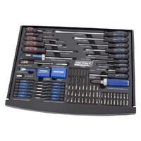 Kincrome 131 Piece Screwdriver & Fastening Set in EVA Tray EVA560T