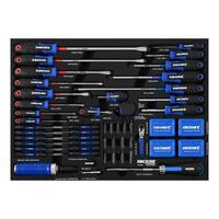 Kincrome Contour 187 Piece TorqueMaster Screwdrivers & Fastening EVA Tray EVA916T