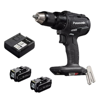 Panasonic 14.4V/18V Dual Voltage Hammer Drill Driver 5.0ah Set EY79A2LJ2G57