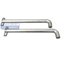 East West Engineering WLL 2.5T 2.0m Long (100x45mm) FE Fork Extension Slippers FE1-20