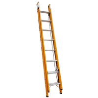 Gorilla 2.4-3.9m Extension Ladder F/Glass 130kg Industrial FEL8/13-I