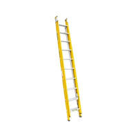 Gorilla Extension Ladder with Pole Mount 3.7-6.5m Industrial 130kg FELP12/21-I