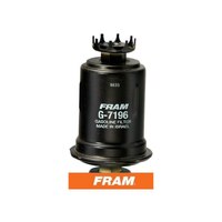 FRAM Fuel Filter G7196 for HYUNDAI EXCEL X2 SCOUPE SONATA GL Y2 MITSUBISHI EXPRESS SJ LANCER SE CB CC STARION JA JB JD TOYOTA ESTIMA HIACE MR2