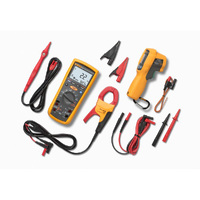 Fluke 400A Current Clamp and -30 to 500C Thermometer FLU1587ET62MAX+FC