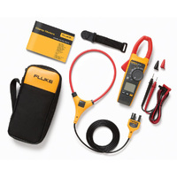 Fluke 1000V 999.9A AC/DC True-RMS Frequency with 2500A AC iFlex Clamp Meter FLU376FC