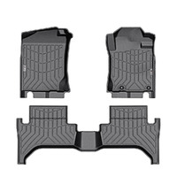 KIWI MASTER 3D TPE Car Floor Mats Liner Fit Mitsubishi Triton MQ 2015-2018