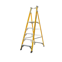 Gorilla F/Glass Platform Ladder Industrial 150kg 1.5m FPL005-I