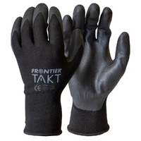 Frontier X-Large Takt Micro Foam Nitrile Glove FRMICRFMNBK00XL