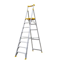 Bailey Pro AL 2.4m 170kg Platform Ladder 8 (Industrial) MK 3 FS13937