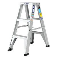 Bailey 0.9m 150kg 3 Step Trade Lyte Double Sided Stepladder FS14019