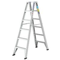 Bailey 1.8m 150kg 6 Step Trade Lyte Double Sided Stepladder FS14021