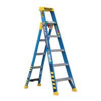 Bailey 3 in 1 Ladder 1.8m 150kg 6 Step Fibreglass Leansafe X3 FS14147