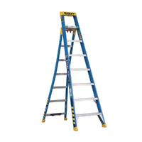 Bailey 3 in 1 Ladder 2.4m 150kg 8 Step Fibreglass Leansafe X3 FS14149