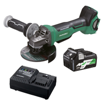 HiKOKI 36V 125mm Brushless Angle Grinder with Paddle Switch MultiVolt Battery Set G3613DB(SP1Z)