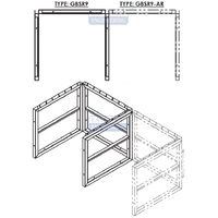 East West Engineering GBSR9 Add-on Racking Bay GBSR9-AR