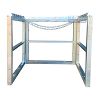 East West Engineering 900x900mm Gas Cylinder Storage Rack GBSR9 