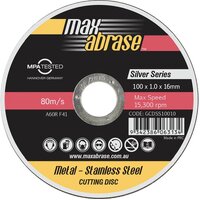 Alpha 100 x 1.0mm Silver Series Cutting Disc Bulk GCDSS10010