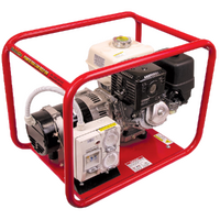 6kVA Honda Powered Heavy Duty Industrial Generator GH5000H Hire Spec