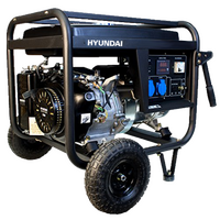 8kVA Hyundai Open Frame Petrol Generator HY9000LEK