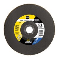 Alpha 178mm Z80 Grit Zirconia XTRA Flap Disc Bulk GFDGS17880