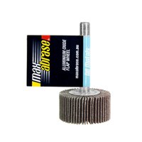 Alpha 30 x 15 x 6mm A80 Grit AlOx Flap Wheel Mounted Bulk GFWA301580