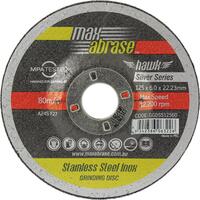 Alpha 230 x 6mm Stainless Silver Series Grinding Disc Bulk GGDSS23060