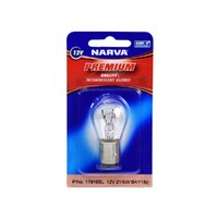 Narva 17916BL 12V 21/5W P21/5W BAY15D Premium Incandescent Globe Single