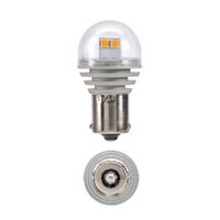 Narva 18232BL 12V BAU15S LED Ind Globes 1800K Amber, Twin Pack