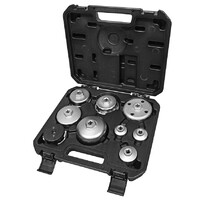 Toledo Oil Filter Cup Wrench Set 9 Pc