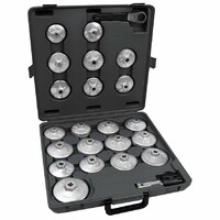 Toledo Oil Filter Cup Wrench Set 21 Piece