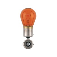 Narva 47383BL 12V 21W BA15S Amber Incandescent Globes Twin Pack