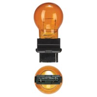 Narva 47556BL 12V 27W PY27W W2.5 X 16D Amber Wedge Globes Twin Pack