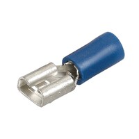 Narva 4mm Female Blade Terminal Blue (100 Pack) 56136