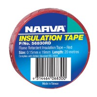Narva 19mm Flame Retardant Insulation Tape (Red) 56830Rd