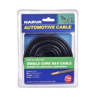 Narva 140A Black 6 B&S Cable (7M) 5806-7Bk