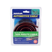 Narva 100A 8 B&S Twin Core Cable 5M Red/Black With Black Tracer 5808-5Tw