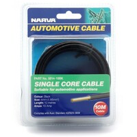 Narva 15A 4mm Black Single Core Cable (10M) 5814-10Bk