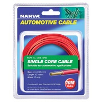 Narva 15A 4mm Red Single Core Cable (10M) 5814-10Rd