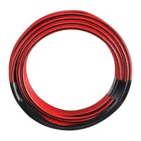 Narva 15A 4mm Twin Core Fig 8 Cable (4M) Red With Black Tracer 5824-4F8