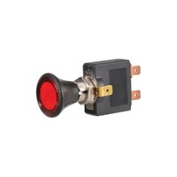 Narva 60025BL Illuminated Off/On Push/Pull Switch with Red LED