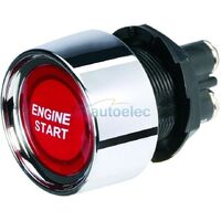 Narva Led Push Button Ignition Engine Starter Switch Car Boat Start 60099Bl