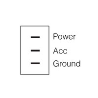 Narva 60255BL Off/On Toggle Switch With Amber Led